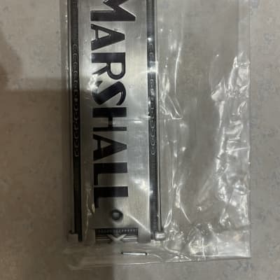 Marshall Offset coffin logo Silver image 1