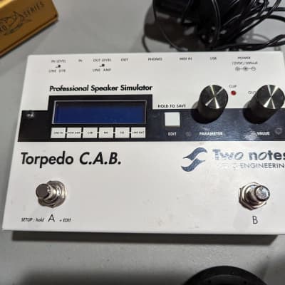 Two Notes Torpedo C.A.B. Speaker Simulator Pedal | Reverb