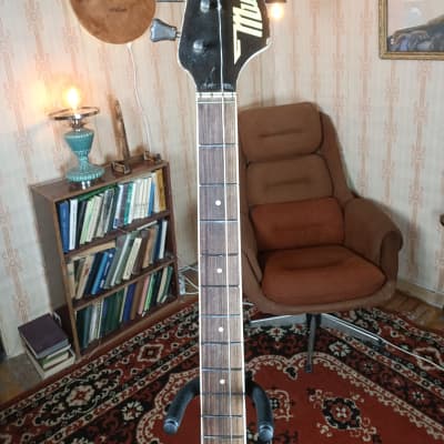 Musima De Luxe 25v Vintage Bass Guitar Jazz Master Jaguar Rare Ddr Gdr Ussr image 3