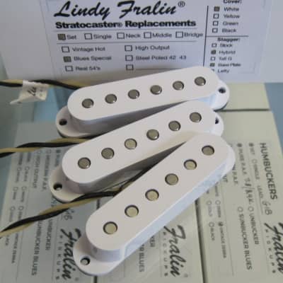 Lindy Fralin Blues Special Telecaster Pickup Set Stock Stagger