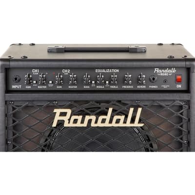 Randall RG80 Fetsolid State 80W 2 Ch Combo 12-Inch Guitar Combo w/Foot-switch - (B-Stock) image 5