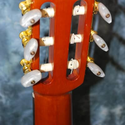 2012 New World Bubinga Model Classical Guitar Truss Rod New Strings Deluxe Original Hard Case image 9
