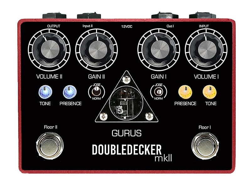 Gurus Double Decker 1959 プリアンプ Gurus Amp 1959 Double Decker【Supernice!エフェクター】