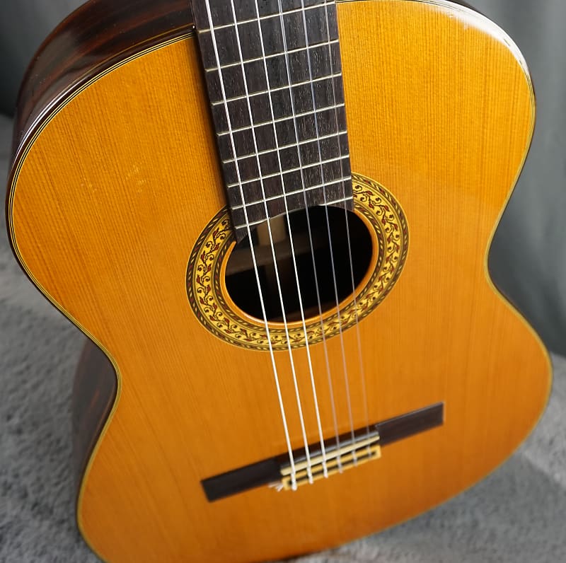 RYOJI MATSUOKA アコースティックギター 1975年製 モデル20 RYOJI MATSUOKA NO.20 HANDMADE CLASSICAL GUITAR 1975 – Neil