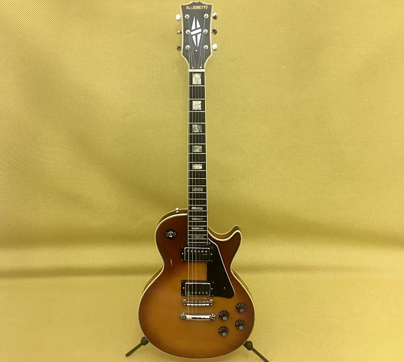 Allegretto Sunburst Single Cut Style Lawsuit 70s Vintage | Reverb