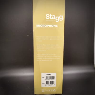 Stagg SDM50 Dynamic Cardioid Microphone w/XLR cable image 5