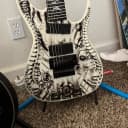 Dean Rusty Cooley RC7X Wraith 7 Wraith - Xenocide Graphic - White