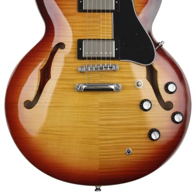 Used Luna Athena 501 NAT 335-Style Semi-Hollowbody Electric Guitar with  Original Case | Reverb