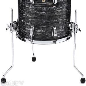 Ludwig Classic Maple Floor Tom - 14 x 14 inch - Vintage Black Oyster image 3