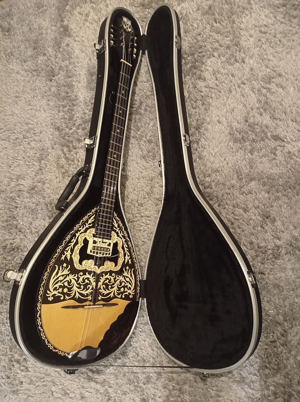 Greek Bouzouki with HARDCASE 8 string Reverb