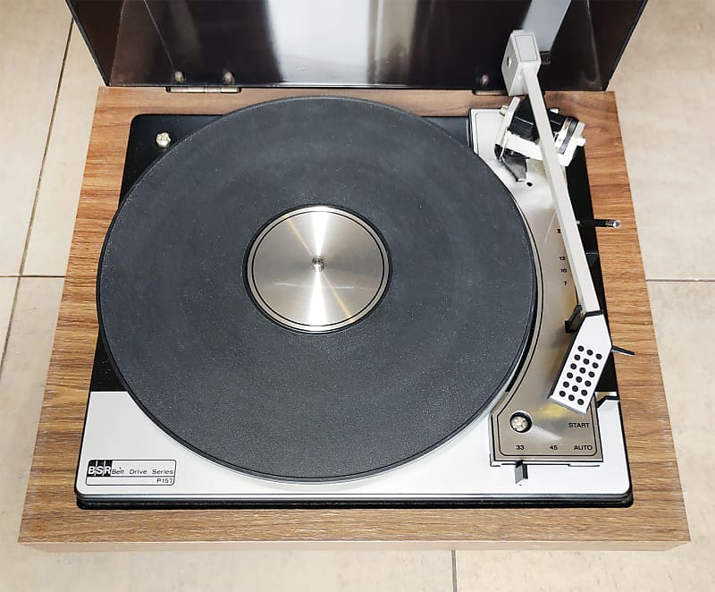 Vintage BSR P157 Auto Belt Drive Turntable Reverb Australia