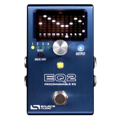 Source Audio SA270 One Series EQ2 Programmable EQ Effects Pedal image 1