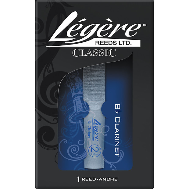Legere BB25 Synthetic Bb Clarinet Reed - 2.5 Strength image 1