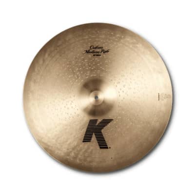 Zildjian 20 Inch K Custom Medium Ride Cymbal K0854 642388110485 image 2