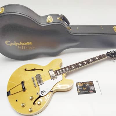 Epiphone Japan Limited Edition 1965 Casino Elitist Natural Made in Japan 2013 Electric Guitar, s3310 image 16