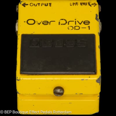 【希少】 BOSS OD-1X SPI Mod こだわりのハンドメイドエフェクター】SPIに新作、新仕様の