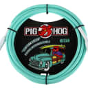 Pig Hog “Seafoam Green” 10' Straight / Straight Instrument Cable PCH10SG