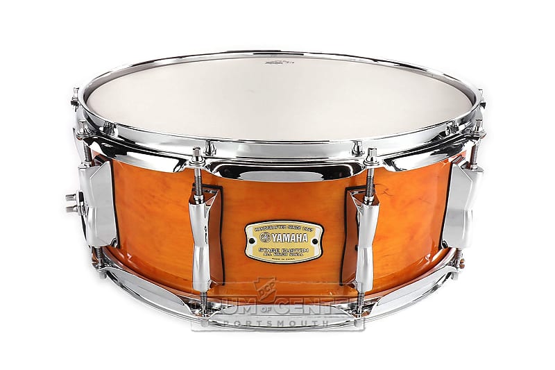 Yamaha Stage Custom Birch Snare Drum 14x5.5 Honey Amber image 1