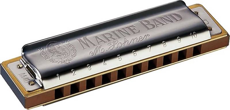 Hohner Marine Band Harmonica - G image 1