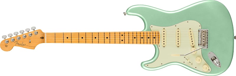 FENDER - American Professional II Stratocaster Left-Hand  Maple Fingerboard  Mystic Surf Green - 0113932718 image 1