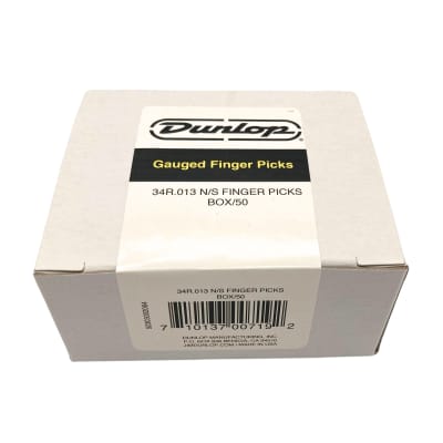 Dunlop Fingerpicks Nickel Silver .013mm 50-Pack image 4
