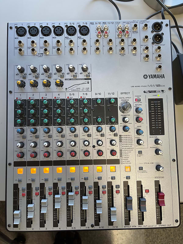 Yamaha MW12CX 12-Channel Analog Mixer | Reverb