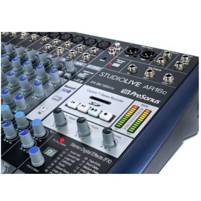 PRESONUS STUDIOLIVE AR16c Hybrid Bluetooth Built-in SD Recorder & Software Audio Mixer image 5