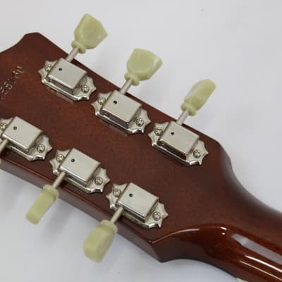 Eastman SB59-GB Solidbody Electric Guitar, Goldburst image 11