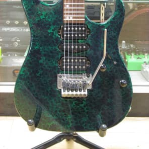 USA made 1993 Washburn MG-104 Bowling Ball Green | Reverb