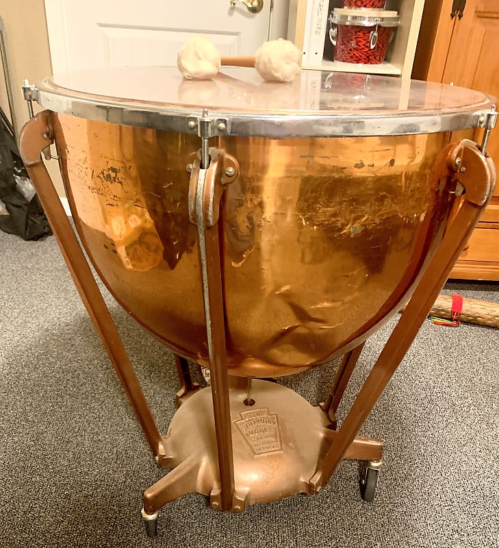 Ludwig 28" Symphony Timpani Drum Copper Reverb