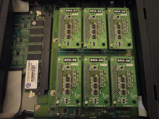 Roland Fantom XR with 6 SRX expansion cards