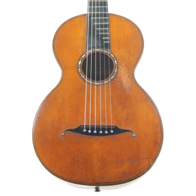 Vintage Larson Brothers Stahl Parlor Acoustic Guitar Natural