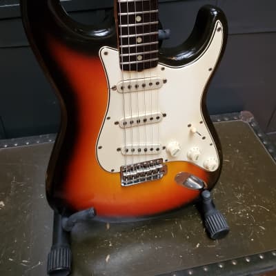 1965 Vintage Fender Stratocaster Electric Guitar with OHSC image 17