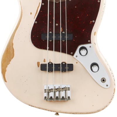 Fender Flea Jazz Bass - Roadworn Shell Pink image 1