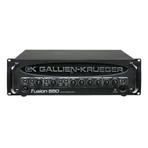 Gallien-Krueger Fusion 550 500-Watt Hybrid Valve Bass Amp Head