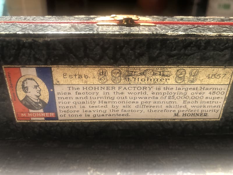 HOHNER　ARRIETA　ⅡM　極上 Hohner Chromatic Harmonica (almost 100yrs old) | Reverb