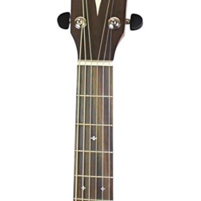 Cort L450CNS Luce Series Concert Style Body Solid Mahogany Top, Back & Neck 6-String Acoustic Guitar image 13