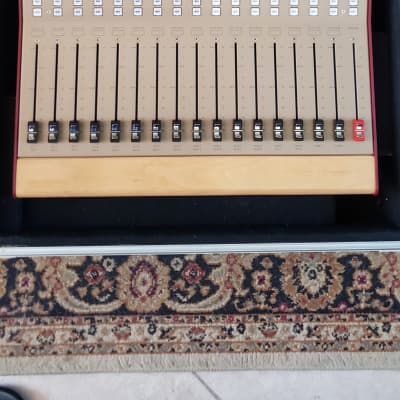 CADAC CDC Four Digital Mixing Console with the CDC I/O 3216 Stagebox 2012 Gold / Red image 2