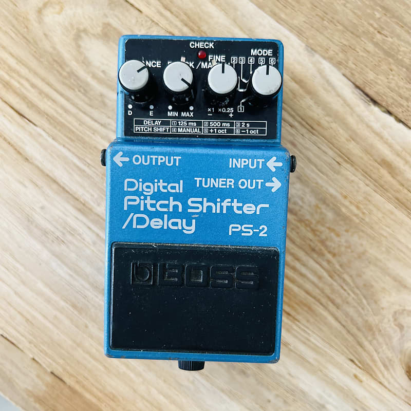 Boss PS-2 Digital Pitch Shifter/Delay (Blue Label) 1987