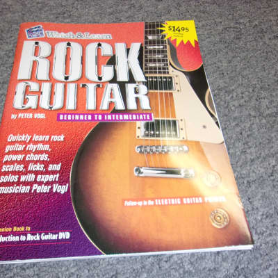 Watch & Learn Rock Guitar Beg-Intermediate Book image 1