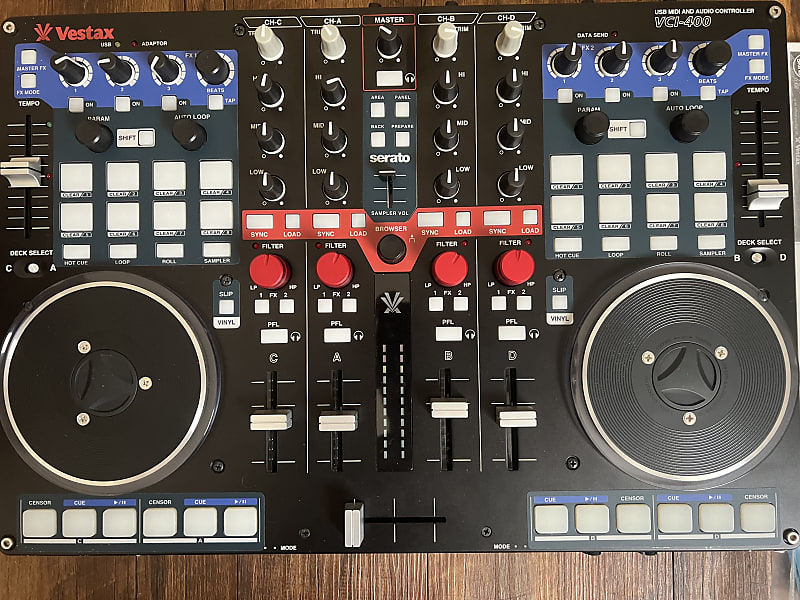 Vestax VCI-400 DJ Controller | Reverb