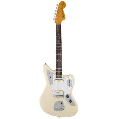 Fender Johnny Marr Jaguar - Olympic White w/ Rosewood FB image 2
