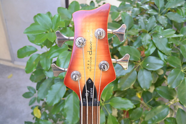Dame Fall & Pall 300 Active Bass Guitar Flame Maple Top