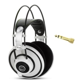 AKG Q701 White Quincy Jones Reference-Class Premium Headphones