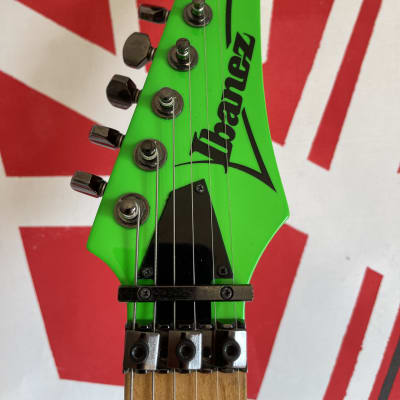 Ibanez JEM777-LG Steve Vai Signature with Edge Tremolo 1987 - 1988 - Loch Ness Green image 12