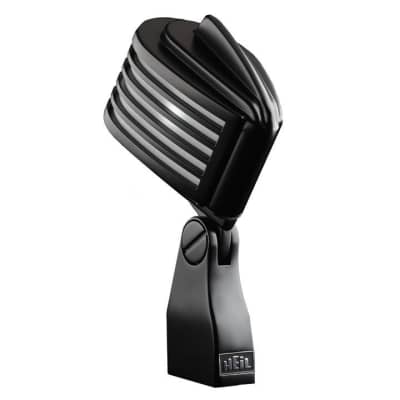 Heil Sound Fin Bk/Wt Heil The Fin w/ Black Finish - White LEDs - NEW - FREE 2 DAY SHIPPING! image 1