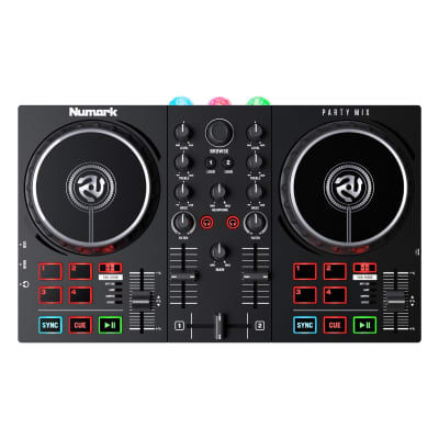 Numark Party Mix II DJ Controller with Built in Light Show image 1