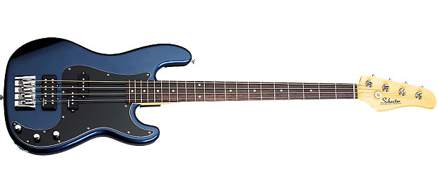 Schecter Diamond P-Custom 4 String Precision Bass Dark Metallic Blue