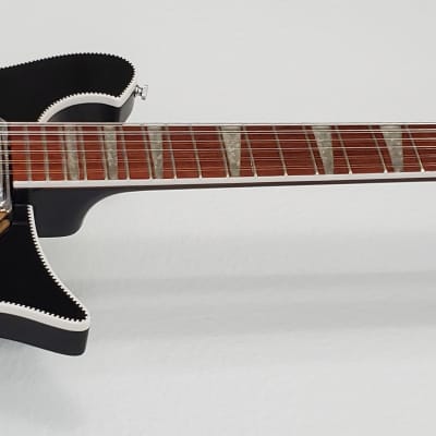 1995 Rickenbacker 660/12TP Tom Petty Signature Jetglo Black 12-String 660-12 Electric Guitar image 3