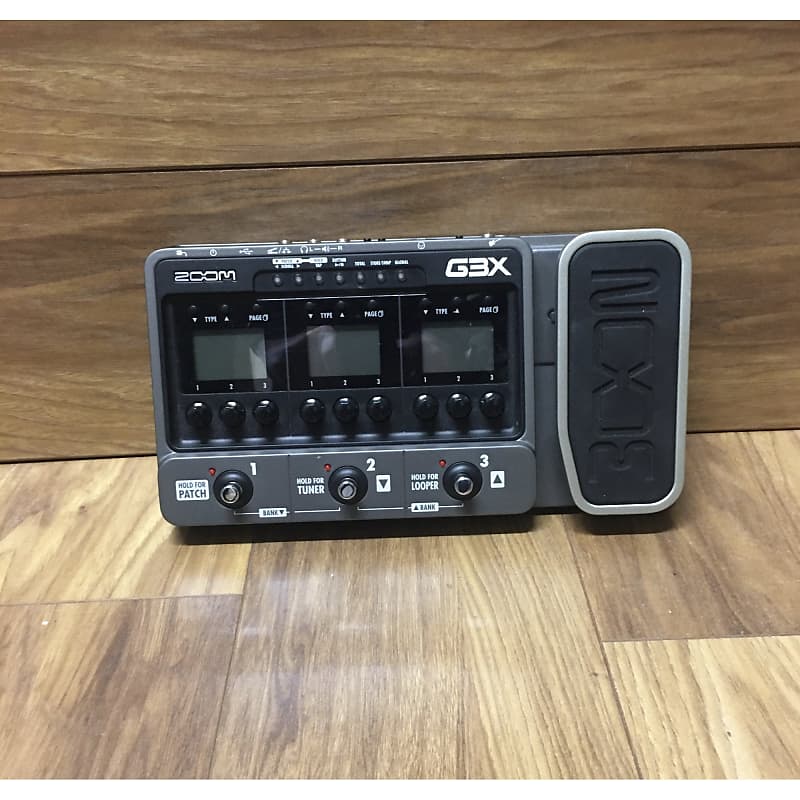 Zoom G3X MultiEffects Pedal (PreOwned) Reverb